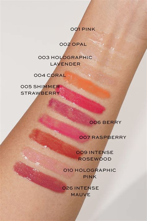 best dior lip addict color|Dior lip gloss color chart.